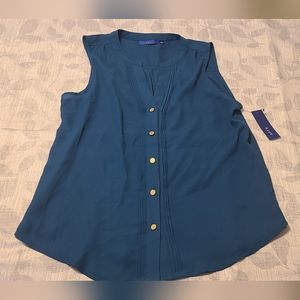 Womens Teal Blouse Apt 9 - Brand New